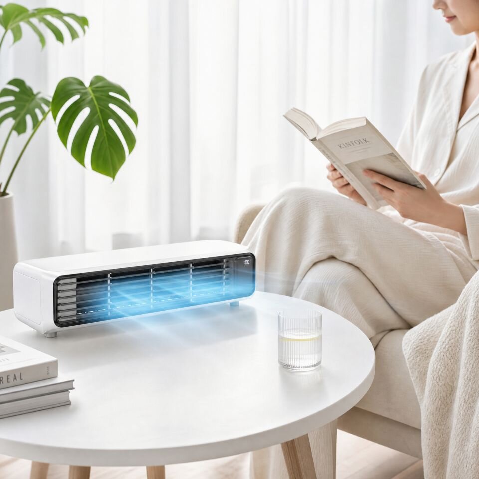 AirZuma Portable AC im Homeoffice – angenehmes Raumklima am Arbeitsplatz